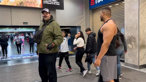 Bitelo E Thanos Assustando Geral No Metro Youtube