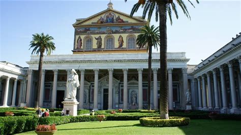 Papal Basilica Of St Paul Outside The Walls Romeing Around 37