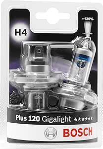 Bosch Automotive H4 Plus 120 Gigalight Lampen 12 V 60 55 W P43t 2