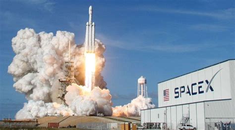 Spacex Launches Worlds Most Powerful Rocket Sends Car Into Space