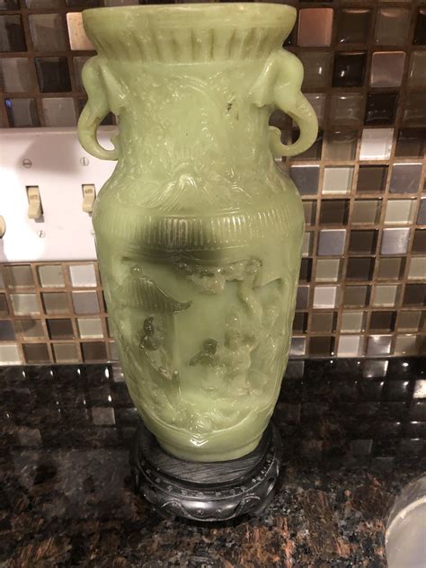 “jade Oriental Vase Heavy” Instappraisal