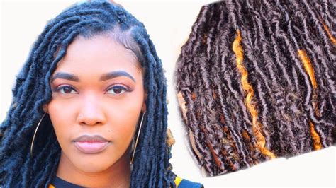 Detailed Messy Bohemian Faux Loc Tutorial The Best Hair For Bohemian Locs Youtube Cool