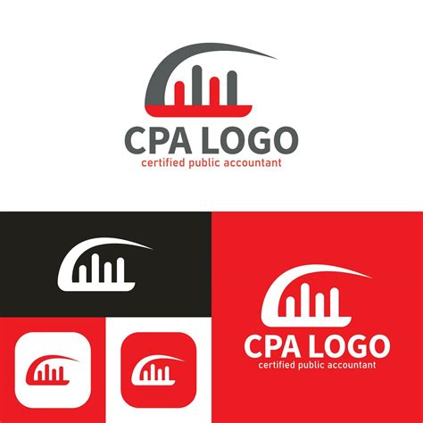 Simple Certified Public Accountant Logo Templatecpa Logo Black And