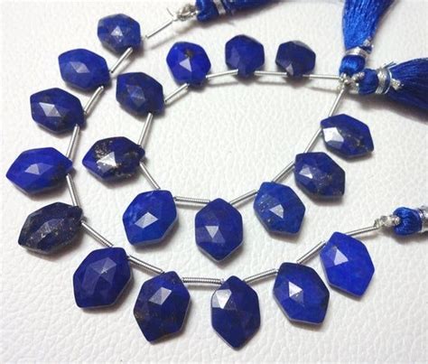 Pieces Five Perfectly Matched Pairs Aaa Grade Lapis Lazuli Faceted