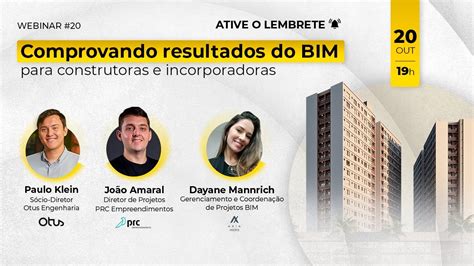 Comprovando Resultados Do Bim Para Construtoras E Incorporadoras Youtube