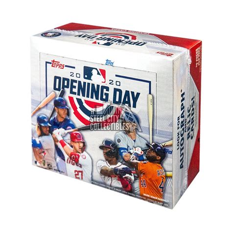 Topps Opening Day Baseball Hobby Box Steel City Collectibles