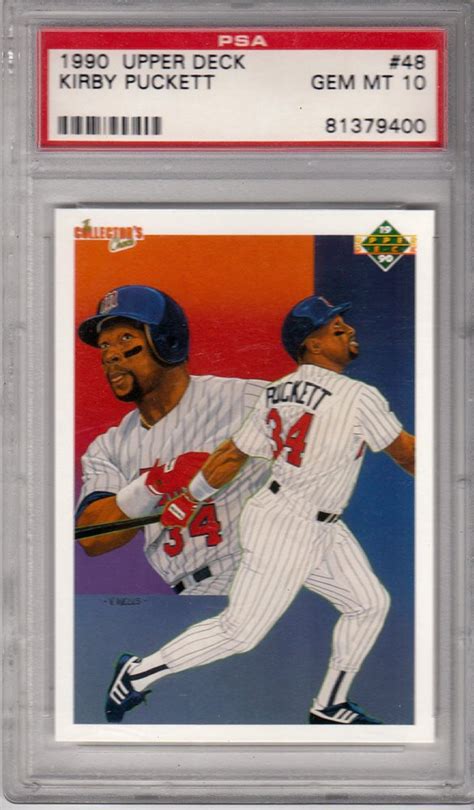 Auction Prices Realized Baseball Cards Upper Deck Kirby Puckett