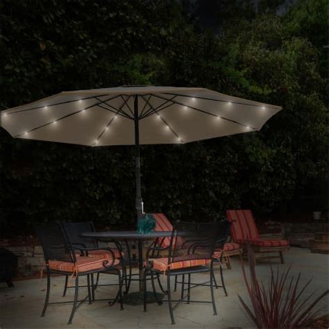 Pure Garden 50-LG1175 Patio Umbrella-10 ft. Pool & Deck Shade with ...