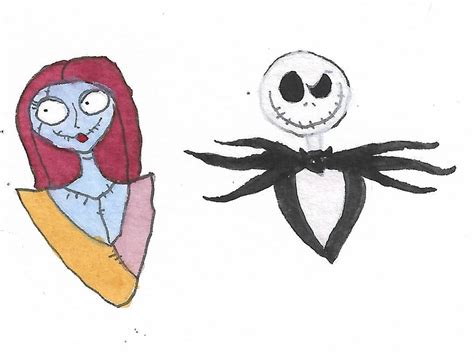 Jack Skellington and Sally by brazilianferalcat on DeviantArt