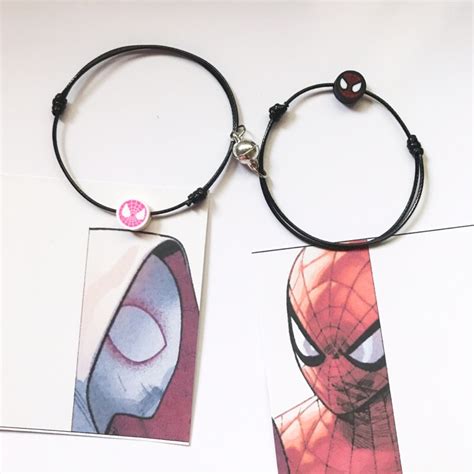 Jual Gelang Couple Spiderman Gelang Couple Gelang Magnet Gelang