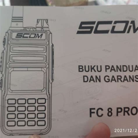 Jual Ht Scom Fc8 Pro Fast Charging Usc C Dual Band Handy Talky Handy