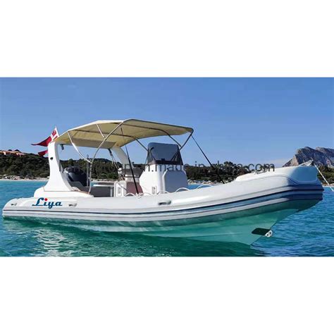 Liya M Luxury Rib Boat Fiberglass Inflatable Boats With Out Motor