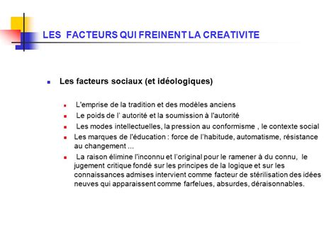 Les Pr Curseurs De La Creativite Ppt T L Charger