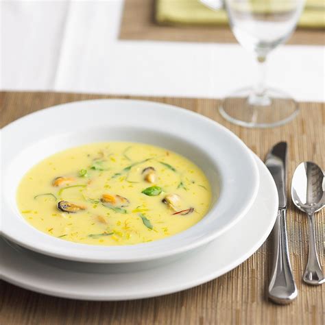 Creamy Seafood Soup with Basil Recipe - EatingWell