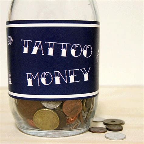 Tattoo Fund Ink Fund Adult Piggy Bank Tattoo Money Bank Etsy