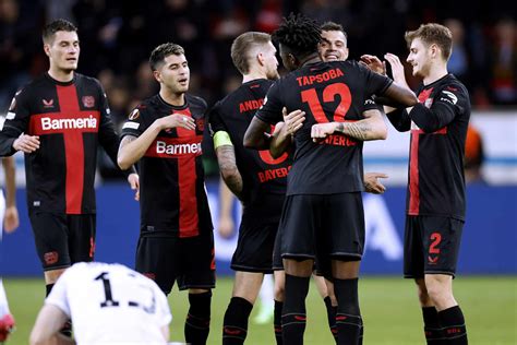 Bayer Leverkusen equipa mantém invencibilidade na Europa League