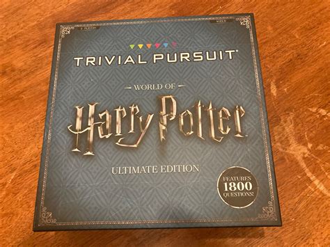 Harry Potter Trival Pursuit EBay