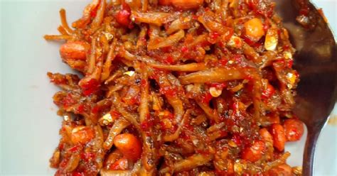 Resep Sambal Ikan Teri Medan Asin Dan Kacang Tanah Oleh Grasellanatalia