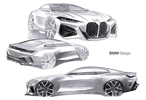 BMW Concept 4 (09/19) _ Design Sketches :: Behance