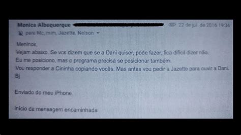 Caso Melhem Calabresa Denunciou Diretor Ap S Ser Cortada De Programa