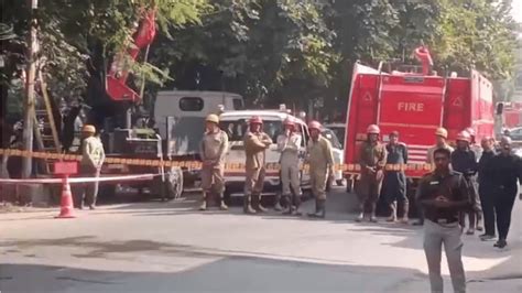 Explosion Reported Near A Pvr Complex In Delhis Rohini Police And Fire