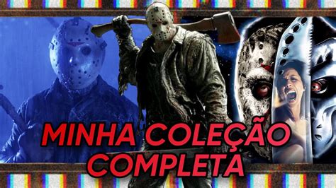 Minha Coleção da Franquia SEXTA FEIRA 13 Unboxing de 10 filmes em