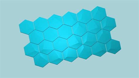 Stl File Hexagonal Wall Panel A02 Interior Design Decoration 🧱・3d