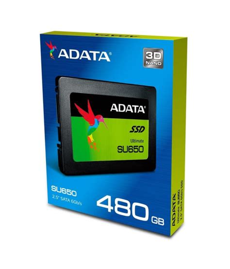 DISCO DURO DE ESTADO SOLIDO ADATA 480GB SSD ASU650SS 480GT