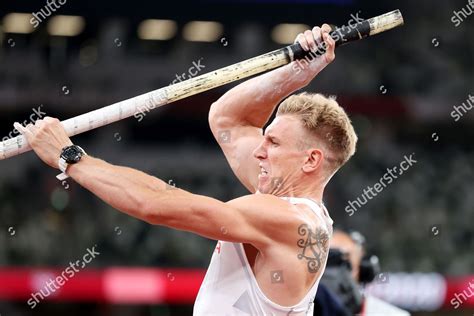 Piotr Lisek Poland Competes Mens Pole Editorial Stock Photo Stock