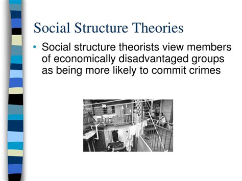 PPT Structural Theories Of Crime PowerPoint Presentation Free