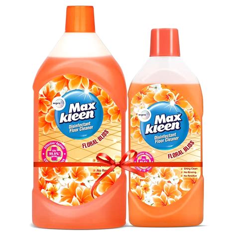 MaxKleen Floral Bliss Disinfectant Floor Cleaner 975 Ml Get 500 Ml Free