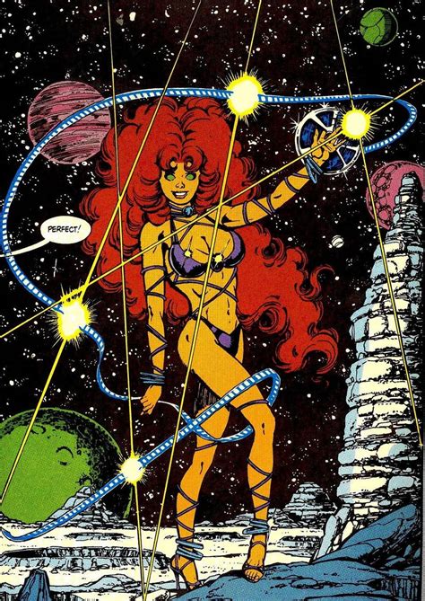 Starfire Pinup By George Perez By Godzilla713 On DeviantArt