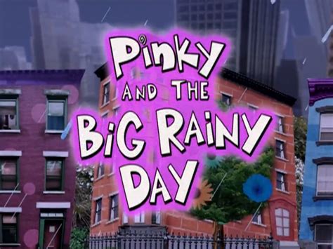 Pinky And The Big Rainy Day Pinky Dinky Doo Wiki Fandom