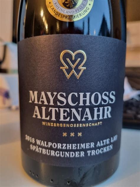 Winzergenossenschaft Mayschoss Altenahr Walporzheimer Alte Lay