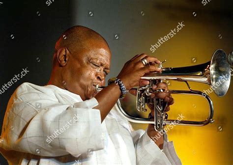 South African Musician Hugh Masekela Plays Editorial Stock Photo ...