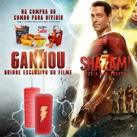 Cinemarkoficial On Twitter E O Super Combo Shazam F Ria Dos Deuses