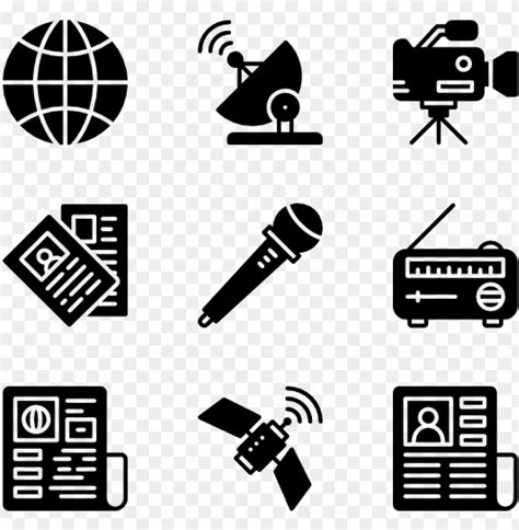 Free download | HD PNG news media 100 icons news media icon png - Free ...