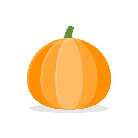 Cute Cartoon Pumpkin Vector Illustration 6487694 Vector Art At Vecteezy