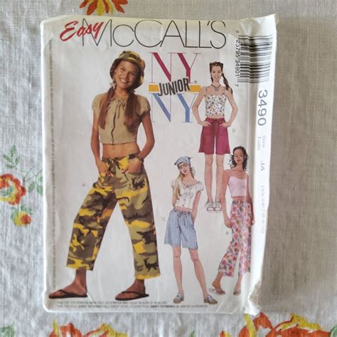 Mccalls 3490 Complete Uncut Factory Folds Sewing Pattern Ny Ny Etsy