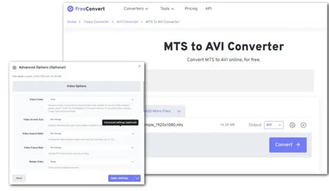 5 Free MTS To AVI Converters Convert MTS To AVI On PC And Online