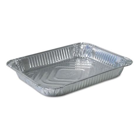 Aluminum Steam Table Pans, Half Size, Shallow, 100/Carton - venueriver.com