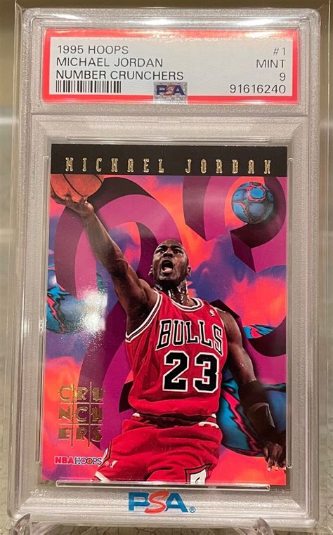 Michael Jordan Hoops Number Crunchers Price Guide Sports Card