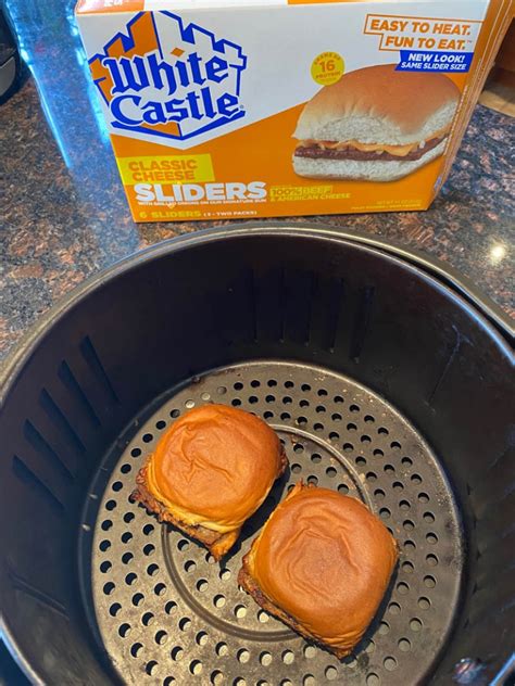 Frozen White Castle Burgers In The Air Fryer Melanie Cooks