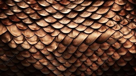 Dragon Scales Copper Texture Stock Photo 10199424 Powerpoint Background