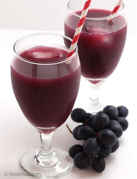 Fresh Grape Juice - No Fuzz Homemade Grape Juice Recipe without Juicer