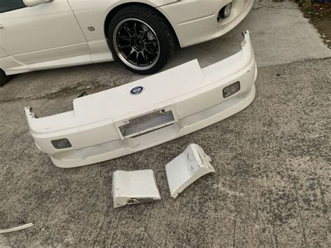 NISSAN 180SX S13 GENUINE JDM KOUKI TYPE X FRONT BUMPER EXTENSIONS