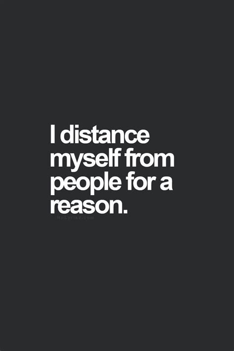 I Distance Myself Quotes. QuotesGram