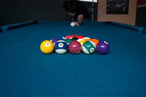 Billiard Break Stock Image Image Of Action Bounce Synergy 8739785