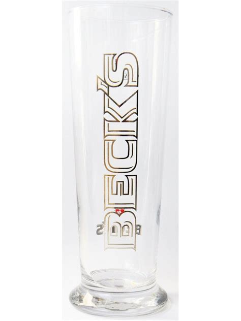 Becks Seattle Pint Designer Beer Glasses (set of 6) 500ml