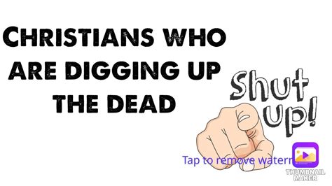 Christians Who Dig Up The Dead Put That Body Back In The Ground David Heavener Tv Sunday Youtube